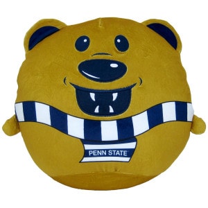 squish pillow Penn State Nittany Lion Mascot with scarf